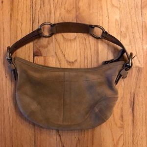 ❗️LAST CHANCE❗️Suede Coach purse